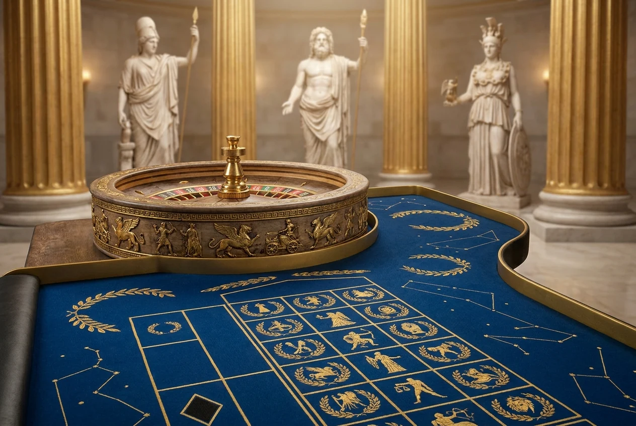 Age of Gods Roulette sur Vibebet live casino games